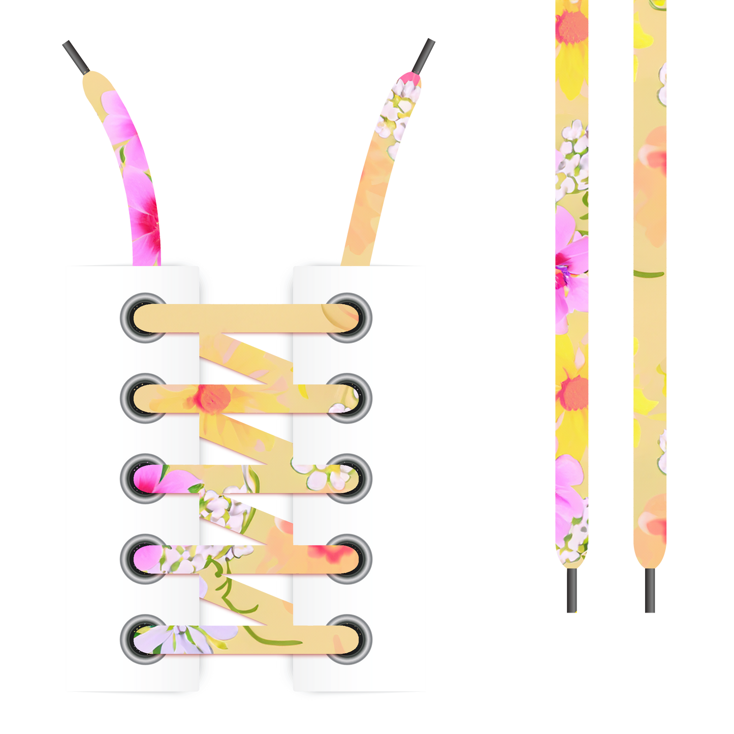 Spring Blossoms Shoelaces (Twin Pack)