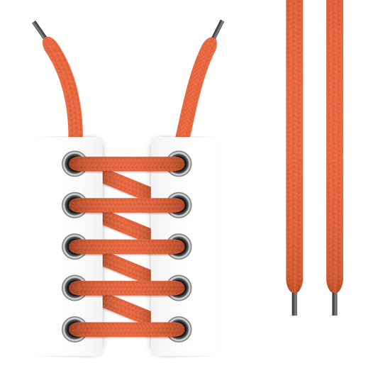 Burnt Sienna Shoelaces (Twin Pack)