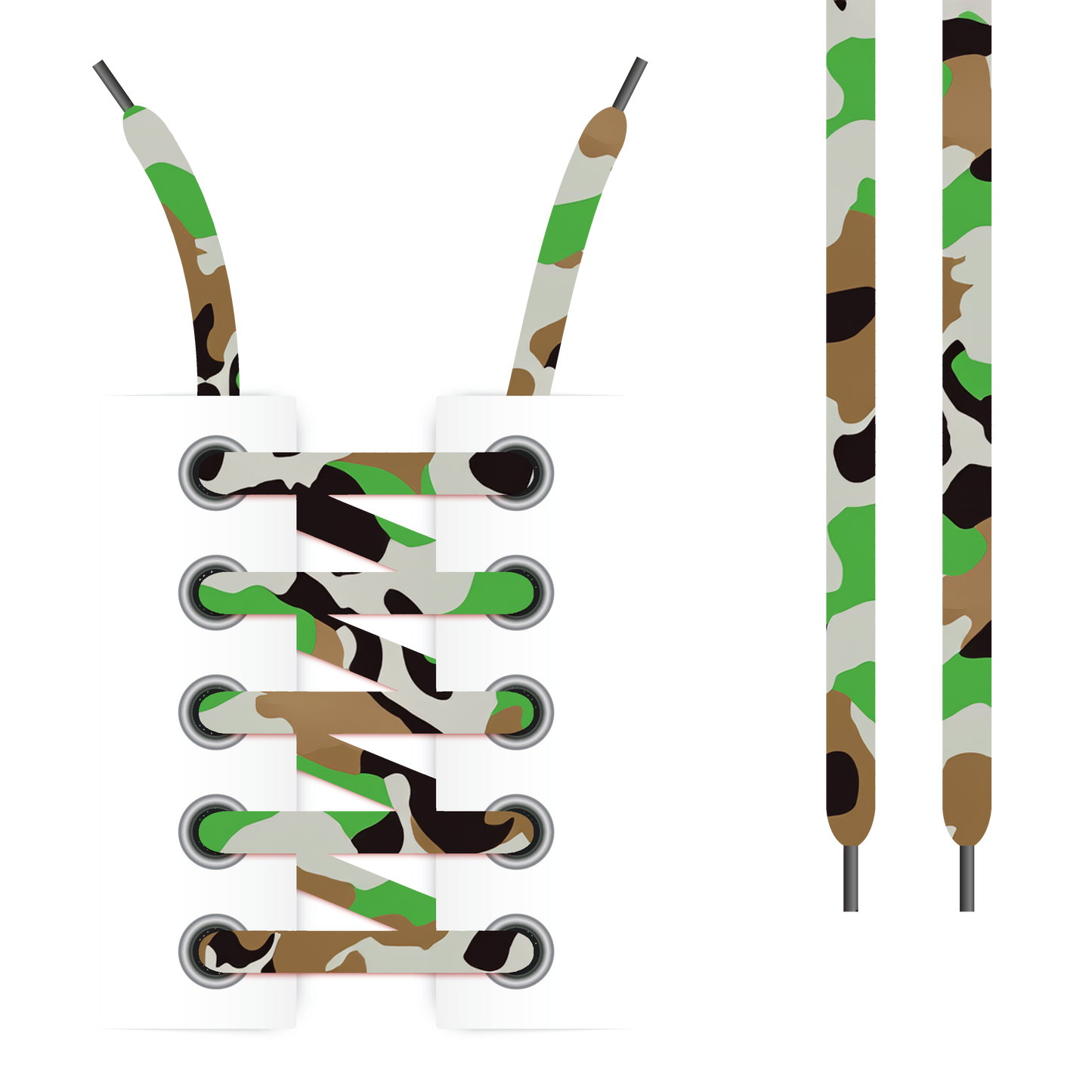 Classic Camo Shoelaces (Twin Pack)