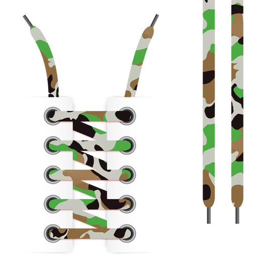 Classic Camo Shoelaces (Twin Pack)