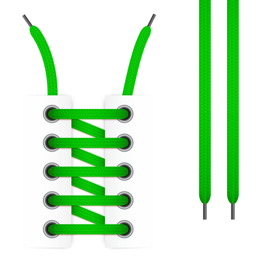 Green Shoelaces (Twin Pack)