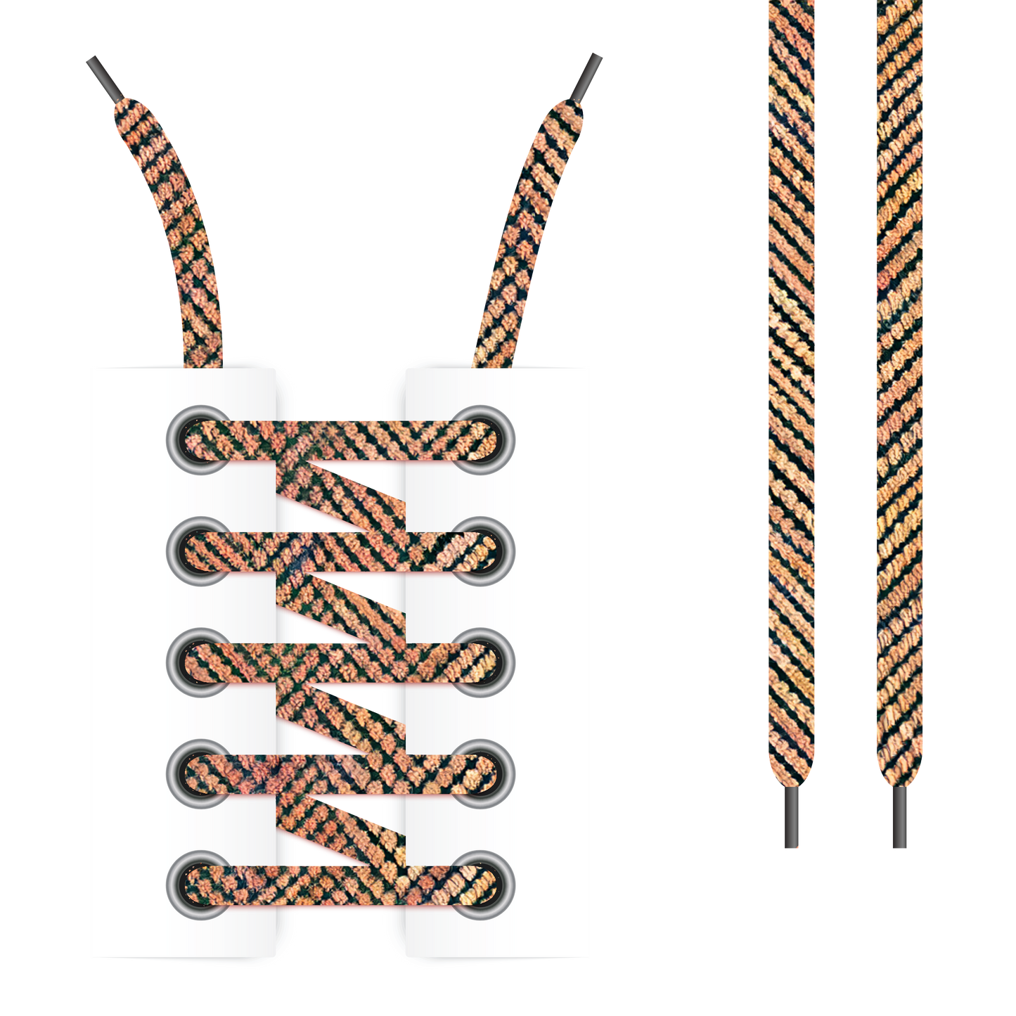 Herringbone Shoelaces (Twin Pack)