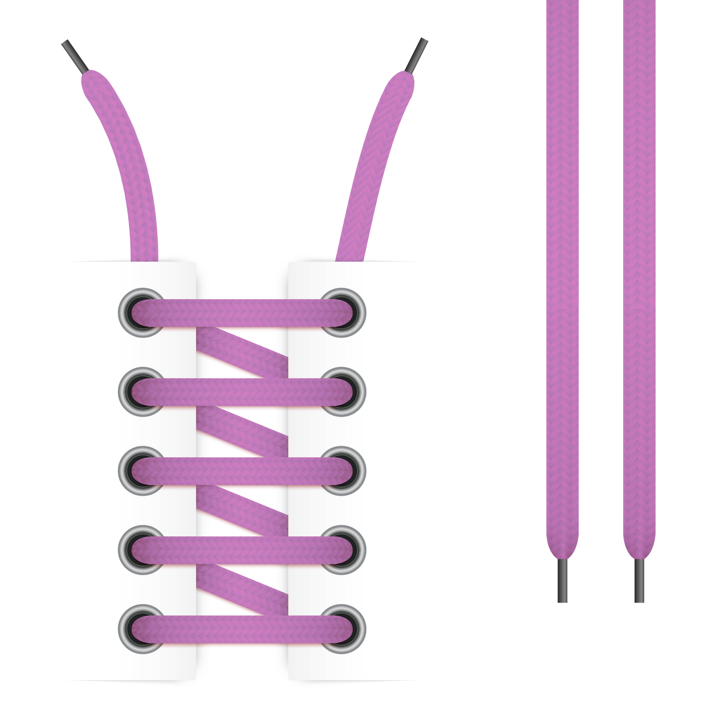 Pastel Purple Shoelaces (Twin Pack)