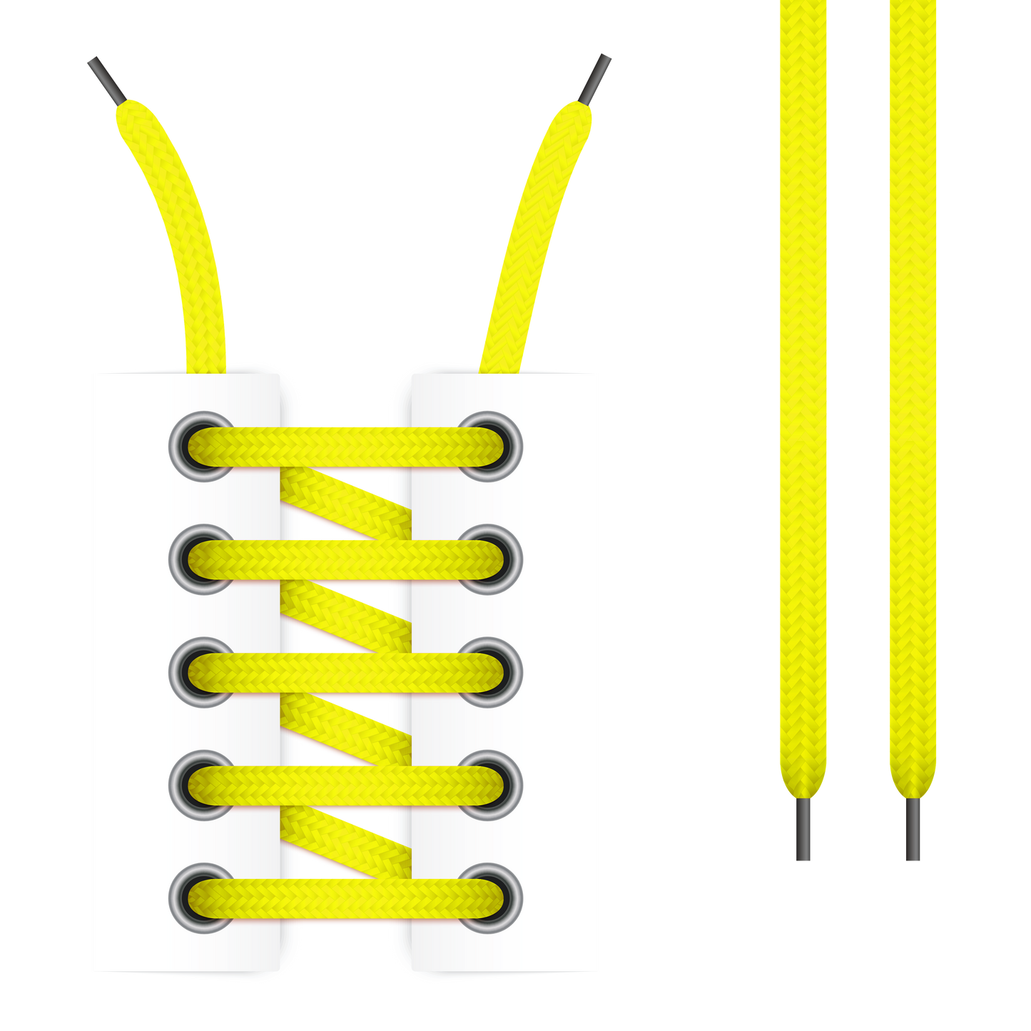 Yellow Shoelaces (Twin Pack)